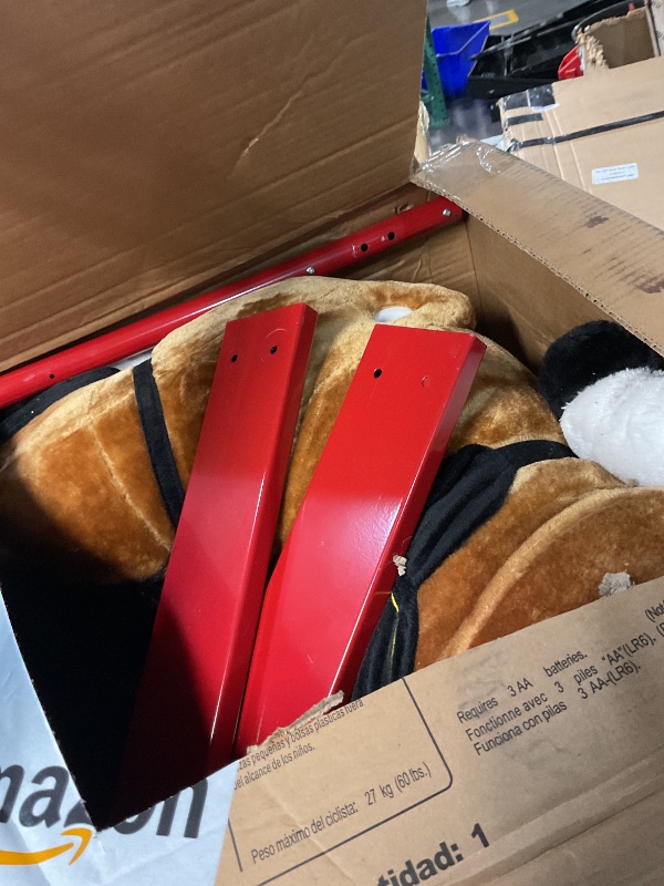 Photo 1 of ** PARTS ONLY NONFUNCTIONAL DAMAGED HARDWARE MISSING PARTS**
Happy Trails Spring Rocking Horse, Brown, 29” x 11” x 25”