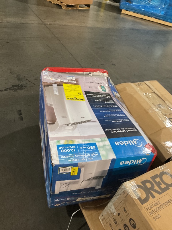 Photo 1 of ***STOCK PHOTO REFERENCE***Midea 12,000 BTU DUO Portable Air Conditioner with MShield MAP14AS1TWT-C