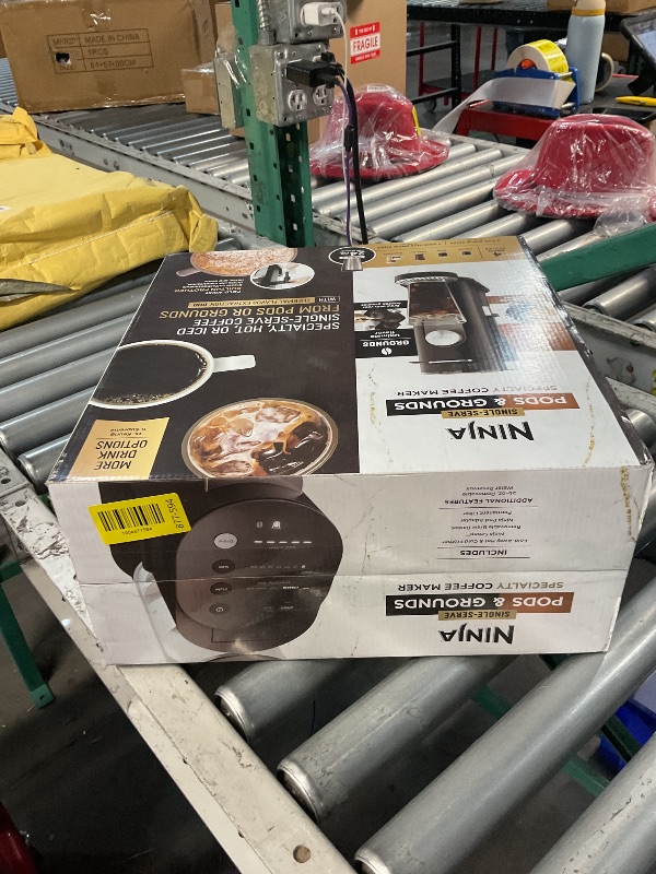Photo 1 of *****factory sealed*****Ninja Single Serve Coffee Maker - Combo Machine, K-Cup Pods and Grounds