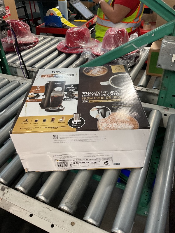 Photo 1 of *****factory sealed*****Ninja Single Serve Coffee Maker - Combo Machine, K-Cup Pods and Grounds