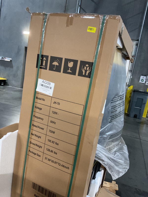 View 5 of ***FACTORY SEALED***NEED TRUCK OR TRAILER FOR PICK UP**Uthfy 14715 CFM Swamp Cooler, 70IN Evaporative Air Cooler with 53 Gal Water Tank, 3 Speeds, 120°Oscillation, 6 Ice Packs, Outdoor Garage Air Conditioner for Patio, Yard, Factory
