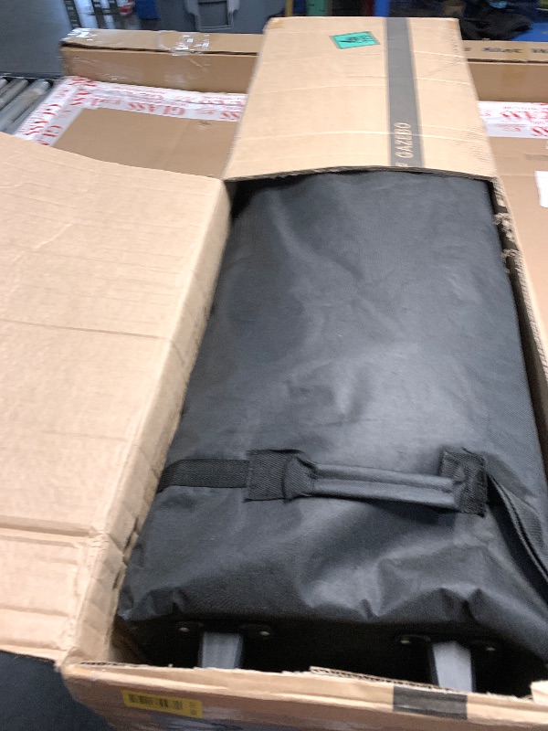 Photo 1 of ** PARTS ONLY DAMAGED POLES AND MISSING PARTS**
Garvee 10x20 Pop Up Canopy with 6 Sidewalls, Beach Ten with One Push Setup, Reinforced Frame, Outdoor Easy Up Canopy Tent with Portable Roller Bag, Adjustable Height, Sandbags, Silver Coated, White