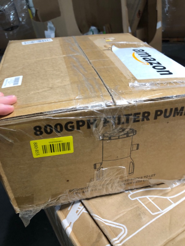 Photo 1 of ****MISSING PIECES***
**FOR PARTS ONLY**
BluClear Standard Series Above Ground Pool Filter Pump - 800 GPH Flow Rate