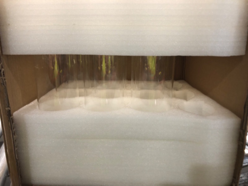 Photo 1 of ***MISSING PARTS*** 12 Pack Glass Cylinder Vases for Flower 16 Inch Tall Clear Centerpieces Bulk Vase Hurricane Floating Candle Holder for Table Home Decoration Wedding Holiday Floral Shelf Party Dining Decor