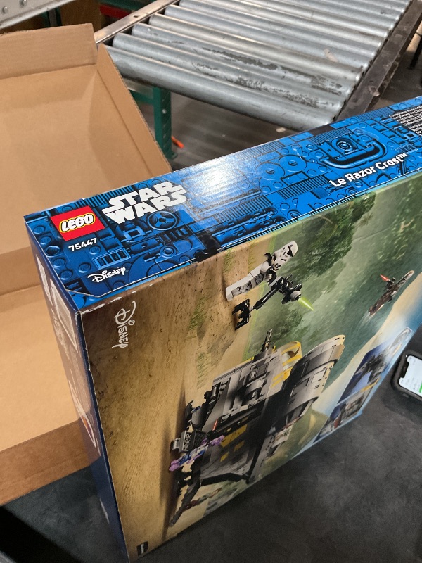 Photo 1 of ***FACTORY SEALED*** LEGO Star Wars: The Mandalorian and Grogu The Razor Crest Building Toy - Build and Display Set for Boys & Girls, Ages 10+ - Star Wars Gifts for Birthdays & Fans - 75447