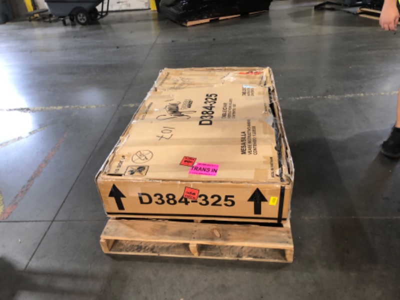 Photo 1 of ***TRUCK/TRAILER PICKUP ONLY*** Signature Design by Ashley Bennox 6 Piece Dining Set with Upholstered Bench, Table & 4 Upholstered Chairs, Seats 6, Wood, Brown