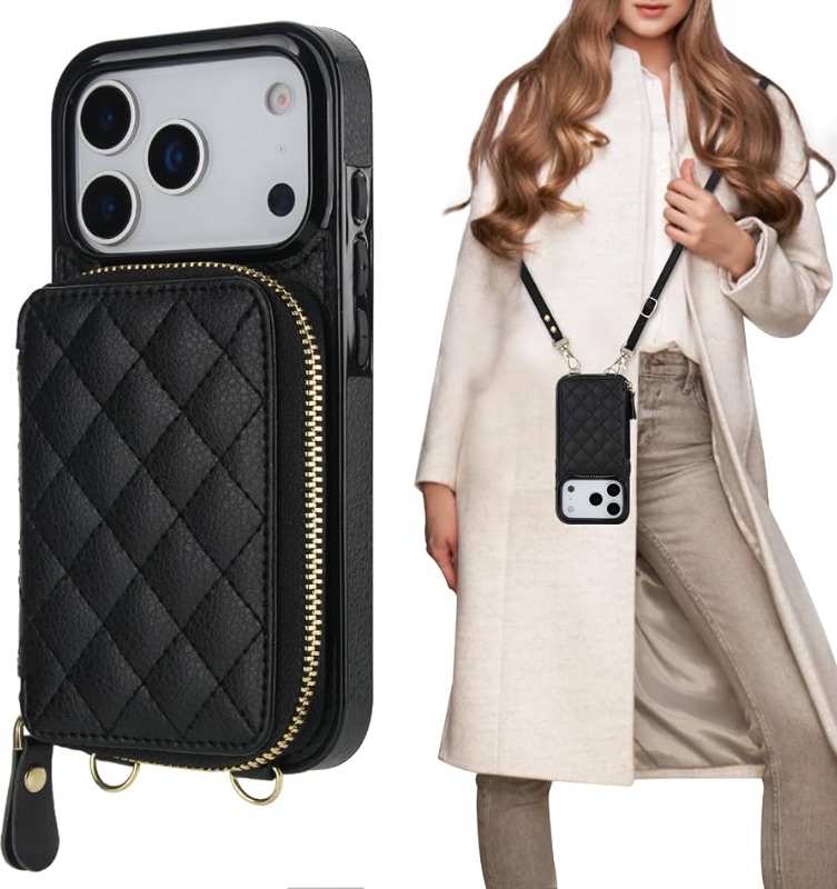 Photo 1 of *** DISPLAY PICTURE FOR REFERENCE ONLY ****
 Bocasal Crossbody Wallet Case Card Holder for iPhone 