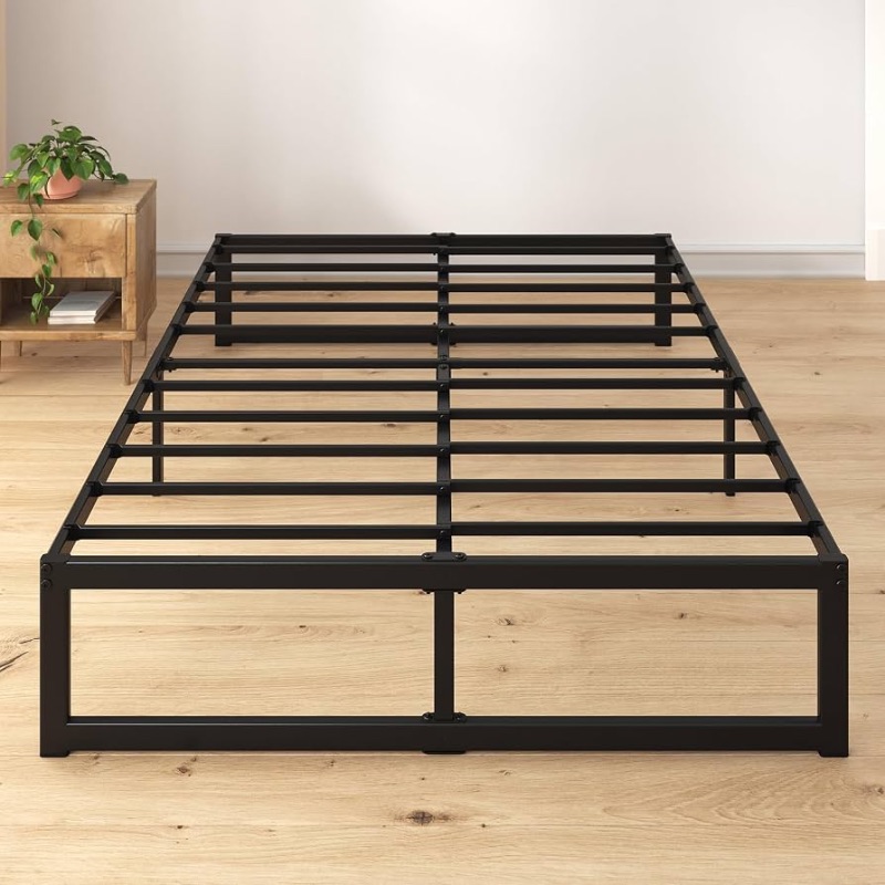 Photo 1 of ****DISPLAY PIC FOR REFRENCE ONLY ****
Zinus ABEL 14 Inch Platform Bed Frame, Steel Slat Support, Easy Assembly, No Box Spring Needed, Eco Friendly WonderBox(TM) Packaging, Black, Full