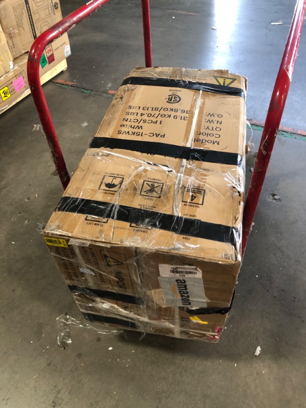 Photo 1 of ***UNABLE TO TEST***TECXERLLON 15,000 BTU Portable Air Conditioner for Large Room up to 800 Sq. Ft., Quiet 48dB 4-in-1 AC Unit with Dehumidifier, Self-Evaporating, Sleep Mode, Remote & Window Kit ***ALLOW UPRIGHT FOR 24 Hrs BEFORE USE***