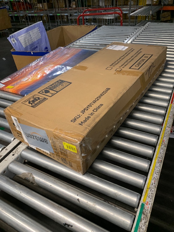 Photo 1 of ***FACTORY SEALED***
MXV 80" Fluted Fireplace TV Stand with 36" Fireplace, Oak