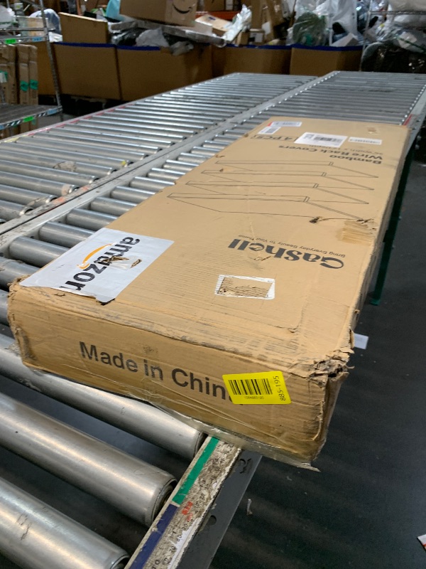 Photo 1 of ***FACTORY SEALED***
Gashell Wire Shelf Covers, Bamboo Wire Rack Covers for Pantry, Closet (4pcs, 36" W x 12" D)