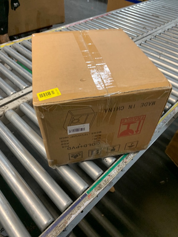 Photo 1 of ***FACTORY SEALED***
BoomHoze Gold Bar Sink, 13 x 15 Inch Small Undermount Sink