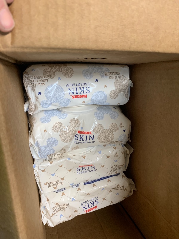 Photo 1 of ***PARTIAL SET - PRICE ADJUSTED*** Huggies Skin Essentials Baby Wipes, 99% Water,
