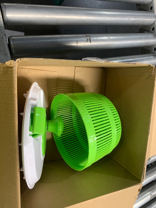 Photo 1 of ***MISSING PARTS*** AVI ESSENTIALS Large Salad Spinner – BPA-Free Vegetable & Fruit Dryer, Lettuce Spinner with Bowl and Colander
