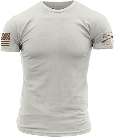 Photo 1 of ***STOCK PHOTO FOR REFERENCE ONLY***Black Grunt Style Basic Crew Men's T-Shirt XL