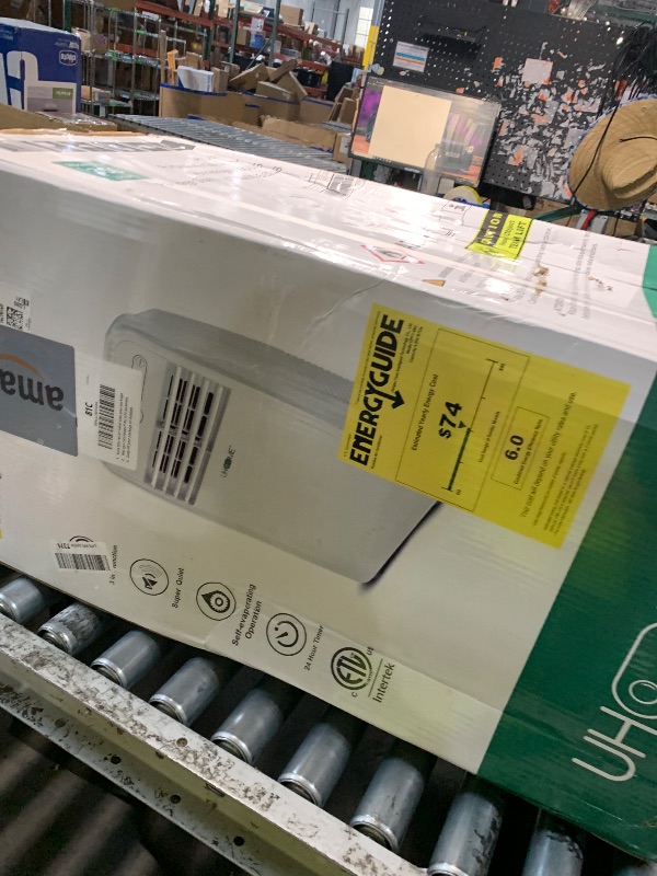Photo 1 of ***factory sealed***
Uhome Portable Air Conditioner, 8000 BTU Compact AC Unit with Cooling, Dehumidifier, Fan, Remote Control and Window Mount Kit Included, White