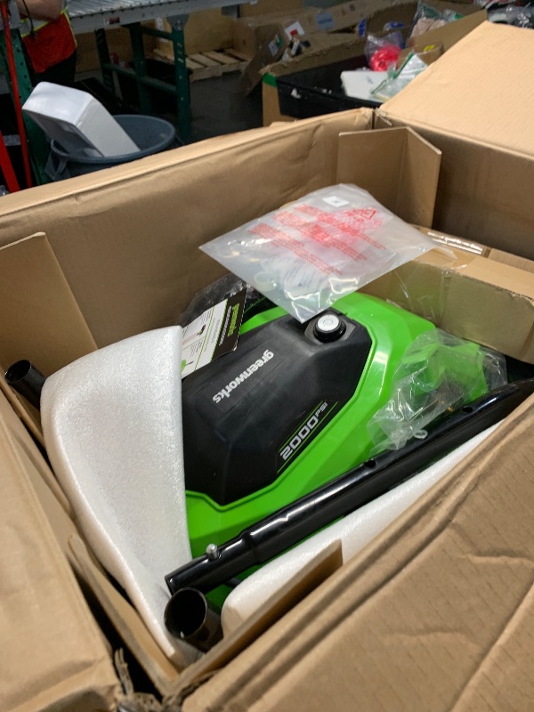 View 2 of ***MISSING PARTS******PARTS ONLY***
Greenworks 3000 PSI (2.0 GPM Max) Brushless Electric Pressure Washer