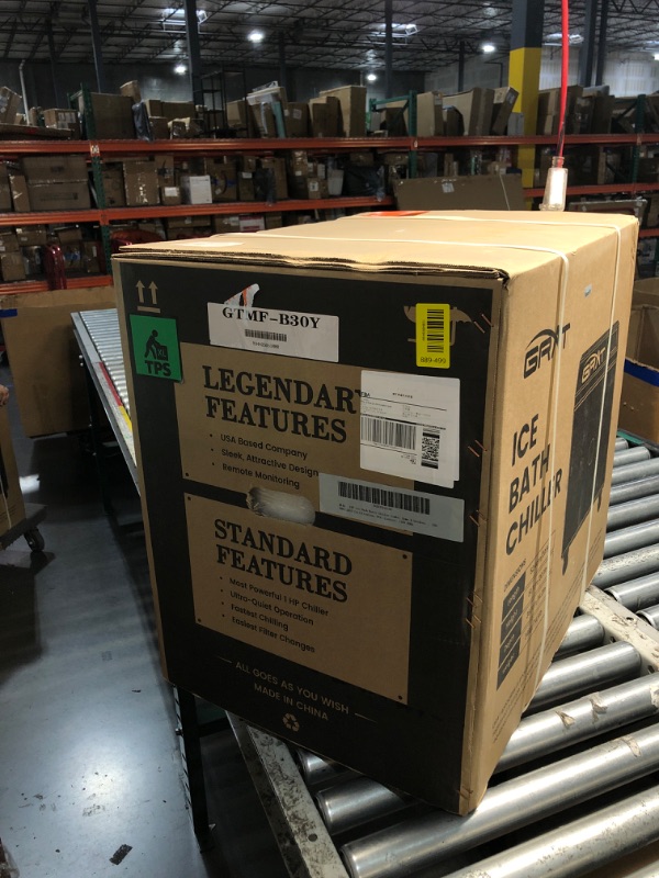Photo 1 of ***FACTORY SEALED ***
GRAT 1.5HP Chiller for Cold Plunge Tub, Cools to 36°F