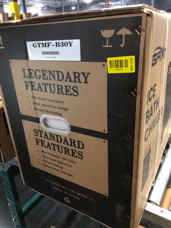 Photo 1 of ***FACTORY SEALED ***
 GRAT 1.5HP Chiller for Cold Plunge Tub, Cools to 36°F