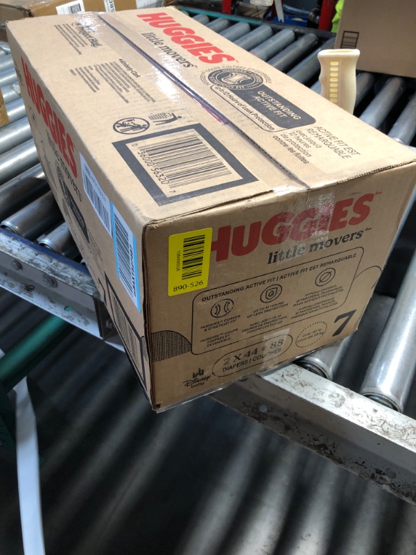 Photo 1 of ***FACTORY SEALED ***
Huggies Little Movers Diapers Size 7, 88 Count (2 Packs of 44)