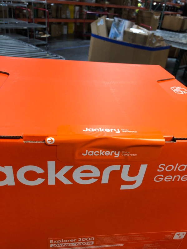 Photo 1 of ***FACTORY SEALED ****Jackery Explorer 2000 v2 Portable Power Station, 2042Wh, 2200W AC Output