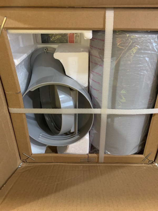 Photo 1 of ***FACTORY SEALED - OPENED FOR INPSECTION***Garvee 8000 BTU Portable Air Conditioner, 3-in-1 Portable AC Cooling, Dehumidifying & Fan for Bedroom, Apartment, Dorm & Rooms Up to 350 Sq. Ft, Sleep Mode, 24-Hr Timer, Remote, Window Kit, White
