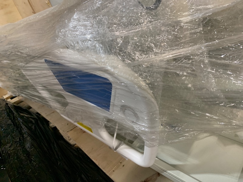 Photo 1 of ***TRUCK/TRAILER PICKUP ONLY***VEVOR Premium 5 Function Full Electric Hospital Bed, ICU Electric Medical Bed with Trendelenburg & Reverse Trendelenburg and Central Locking System with 5" Casters for Home Hospital, 550LBS Loading