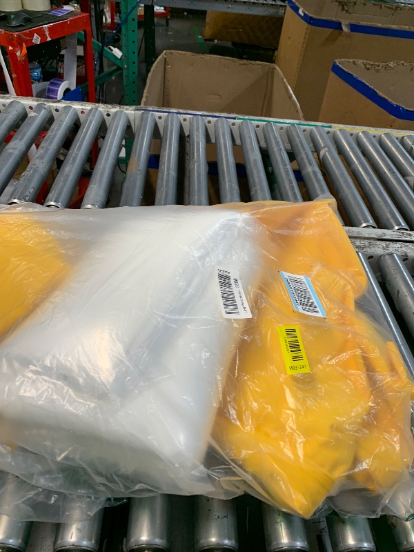 Photo 1 of ***STOCK PHOTO REFERENCE ONLY***NettyPro Patio Chair Seat Cushion Covers Set of 4, 24x24x4 Inch, Yellow