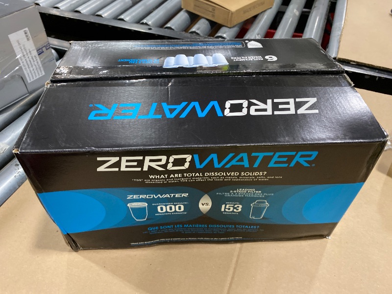 Photo 1 of ZeroWater Replacement Water Filters, PFOA/PFOS Reduction, 6-Pack