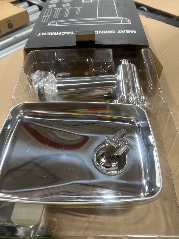 Photo 1 of GVODE Stainless Steel Meat Grinder for KitchenAid Mixer