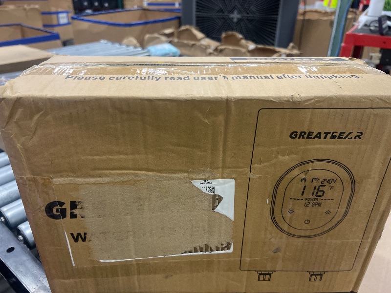 Photo 1 of GREATBEAR 12KW Electric Tankless Water Heater 240V