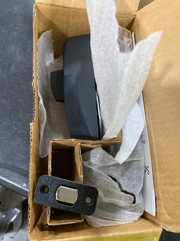 Photo 1 of Schlage Encode Smart WiFi Deadbolt Lock with Greenwich Trim, Matte Black
