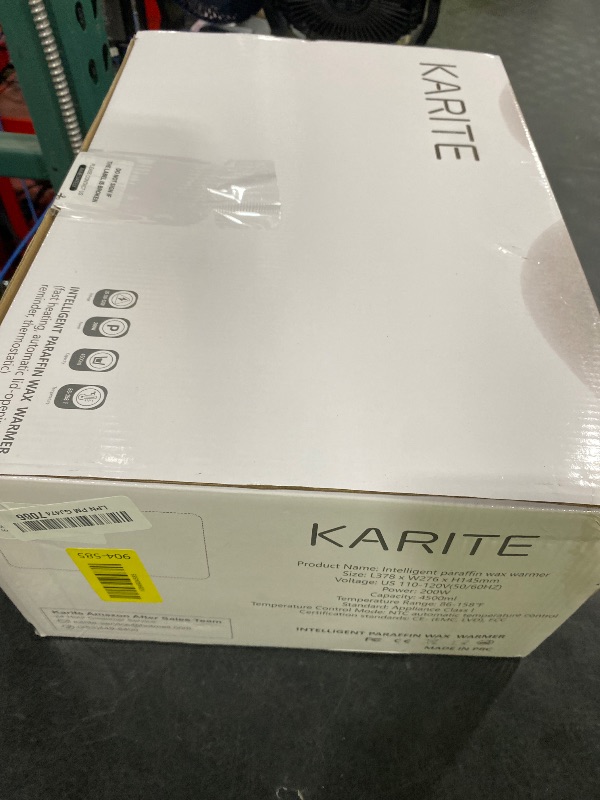 Photo 1 of KARITE Paraffin wax machine ---- FOR PARTS ONLY BROKEN SURFACE.