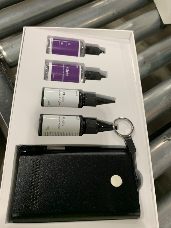 Photo 1 of Prosa UV Light Hair Extension Kit - Black Machine Set