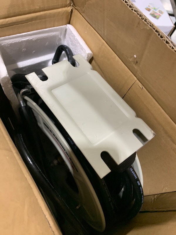 Photo 1 of Tool Daily Retractable Pressure Washer Hose Reel - 60 FT