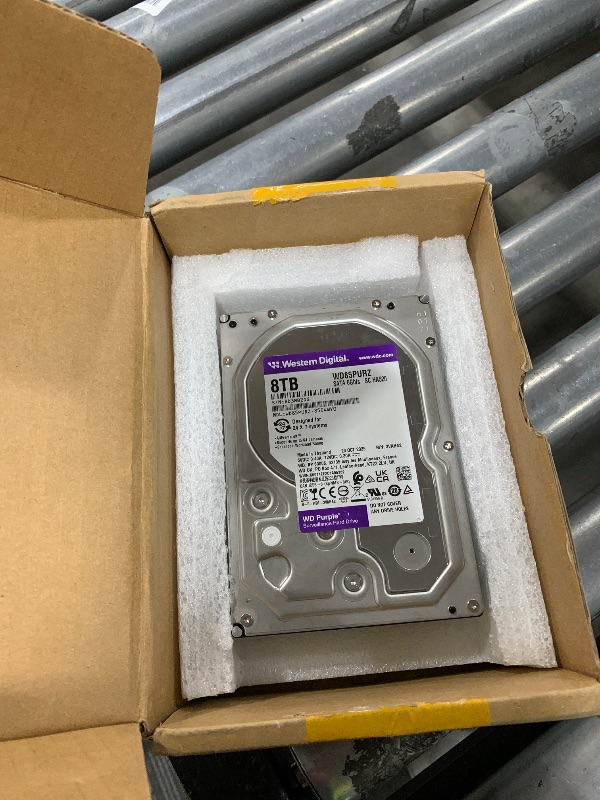 Photo 1 of Western Digital 8TB WD Purple Internal Hard Drive HDD