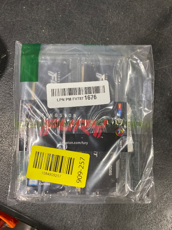 Photo 1 of Kingston FURY Beast DDR5 RGB 32GB Memory Kit