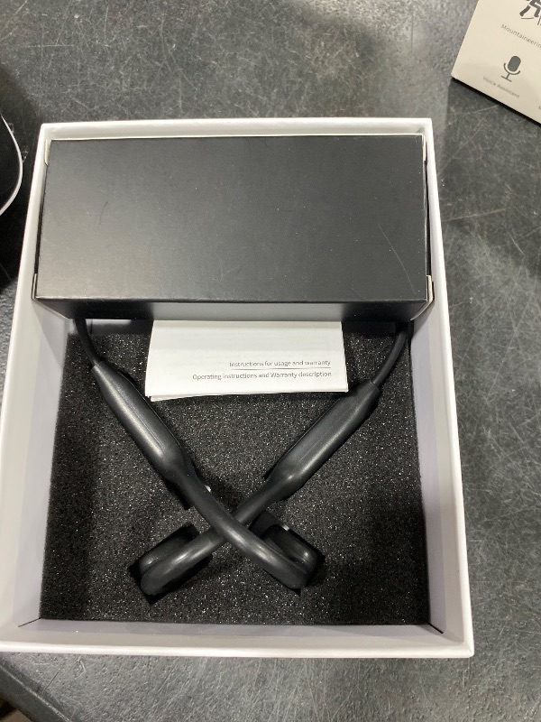 Photo 1 of ZOVIMAX X7 MAX Bone Conduction Headphones - Black, Open-Ear