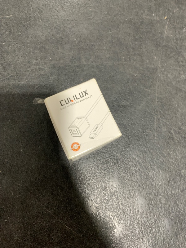 Photo 1 of Cubilux USB C Optical Audio Capture Adapter
