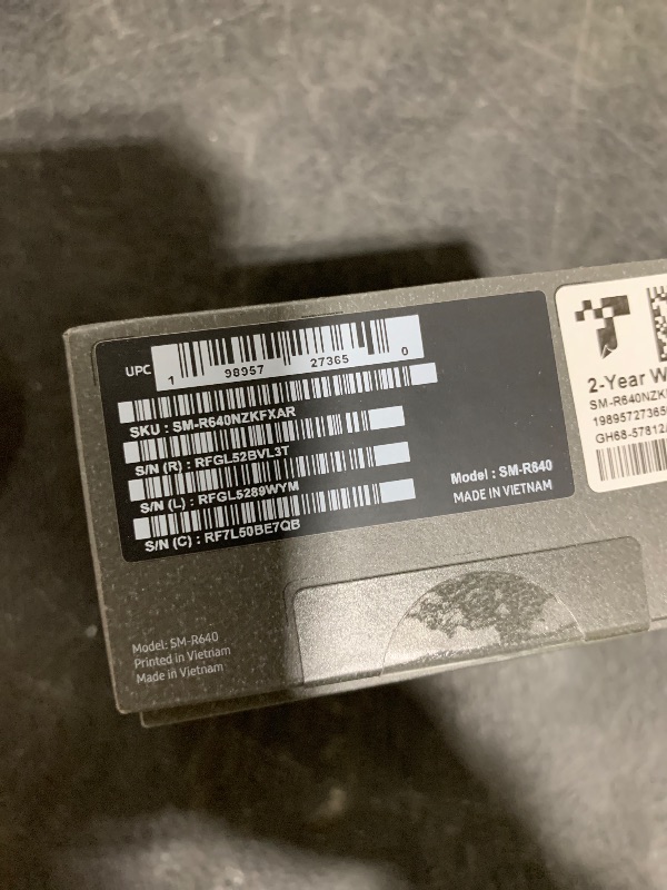 Photo 1 of Samsung Galaxy Buds4 Pro True Wireless Earbuds, Black
