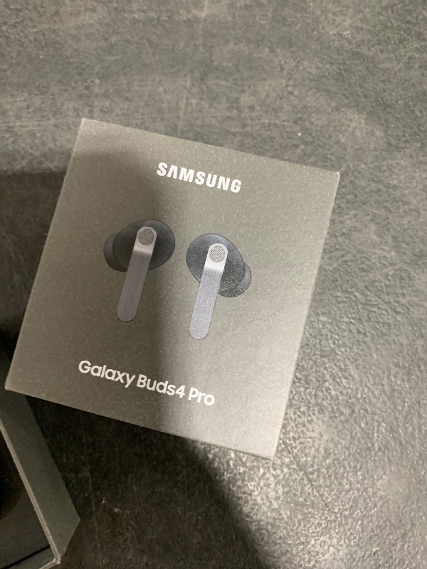 Photo 1 of Samsung Galaxy Buds4 Pro True Wireless Earbuds, Black