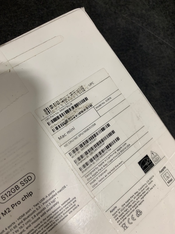 Photo 1 of Apple Mac mini M2 Pro (2023) - 16GB RAM, 512GB SSD