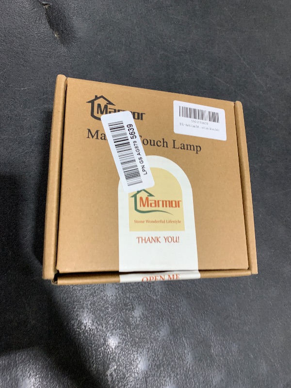 Photo 1 of Marmor Marble Lamp, Type-C Rechargeable, 3-Way Bedside Lamp