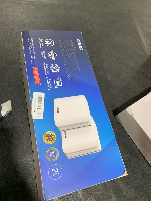 Photo 1 of ASUS ZenWiFi BD4 WiFi 7 Mesh Router (2 Pack)