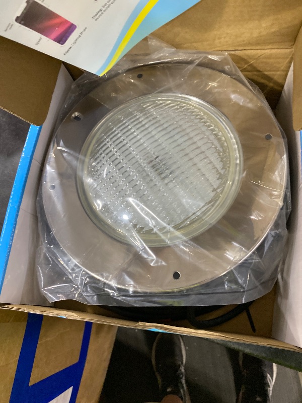 Photo 1 of Tandanic 10" LED Pool Light RGB 60W Color Changing