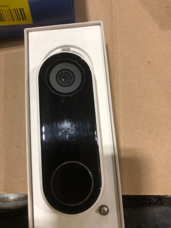 Photo 1 of Google Nest Doorbell (Wired, 3rd Gen) - 2K Video, Live View - 2025 - Snow