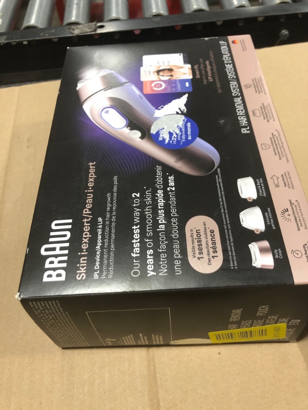 Photo 1 of Braun Skin i•Expert Pro 7 Smart IPL Hair Removal Device