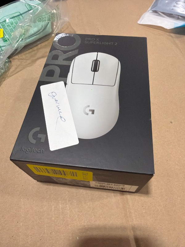 Photo 1 of Logitech G PRO X Superlight 2 Wireless Gaming Mouse - White