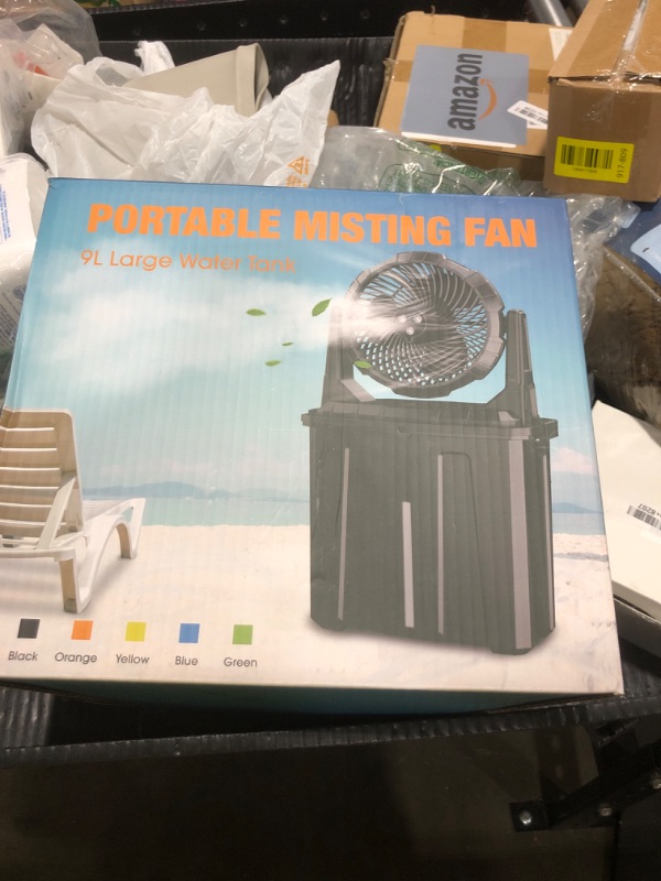 Photo 1 of Ausic Portable Misting Fan 10-inch 30000mAh