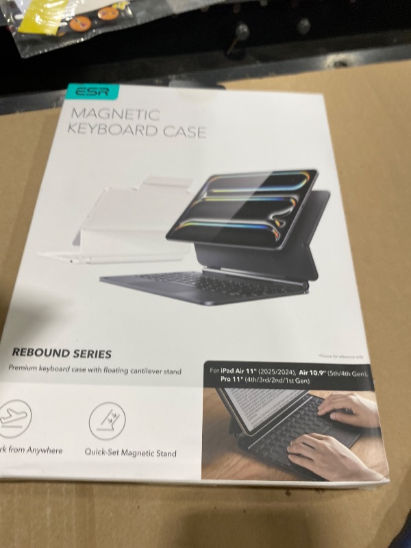 Photo 1 of ESR iPad Air/Pro 11-Inch Keyboard Case with Magnetic Stand